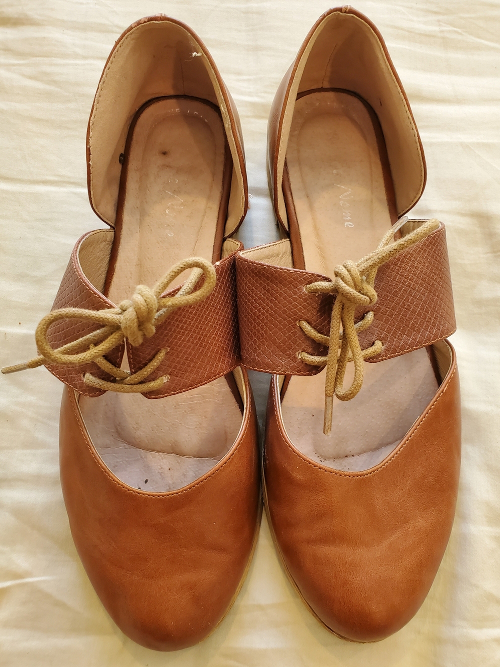Dolce Nome Genuine Leather Cutout Oxfords Size 40 ModCloth Style